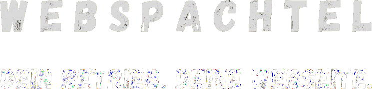 Webspachtel Logo-Text – Webseiten für Handwerksbetriebe